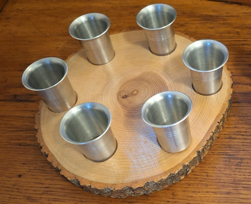 Schnapsbecher zinn - ,