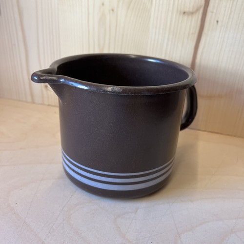 Rarität topf emaille braun - raritÄt:,