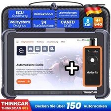 ThinkScan 689 OBD2 Diagnosegerät ALLE System 34 Reset ECU Coding Auslesegerät DE