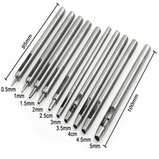 Locheisen Satz 10er Set