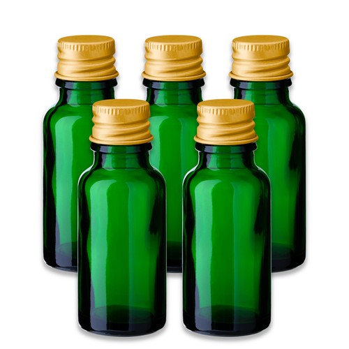 Grüne glasflasche ml - glasflasche,