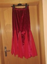 2-teiliges Bauchtanzkostüm  M/L - Samt Bellydance Fasching