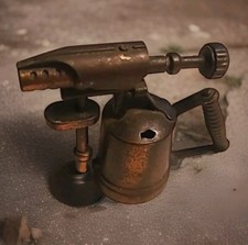 Bleistiftanspitzer Miniatur Metall Lötlampe