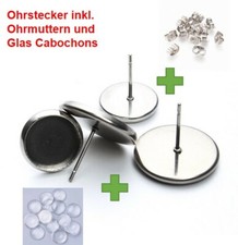 10 Edelstahl Ohrstecker
