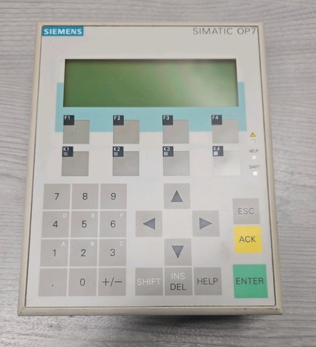 Bedienfeld siemens - op,