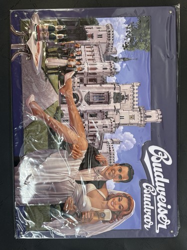 Budweiser budvar blechschild - budvar,