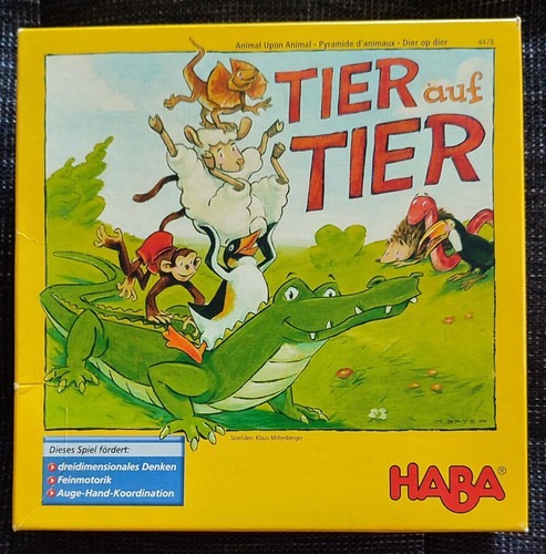Haba tier auf stapelspiel - haba,