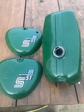 Simson s51 Tankset Original Lack Billard Grün (1982)