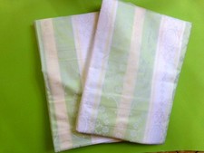 70er Jahre Bettwäsche Baumwolle pastell 4-teilig unbenützt