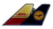 Lufthansa DHL Kooperation Pin