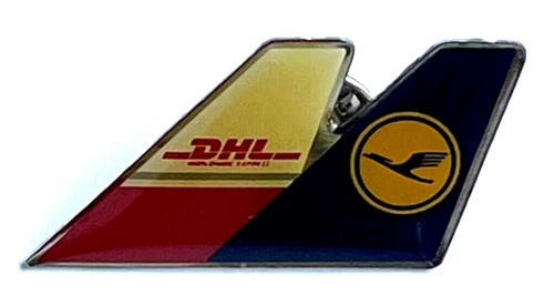 Lufthansa dhl kooperation pin - lufthansa,