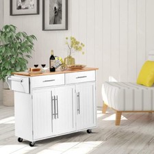 Küchenwagen Servierwagen Küchentrolley Rollwagen Küchenschrank Küchenregal 