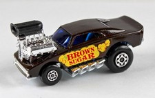 Matchbox Superfast Nr. VII Brown Sugar d' braun dunkler Aufkleber USA Ausgabe