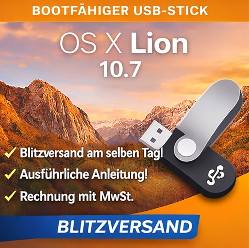 Mac lion 16gb - os, 10.7