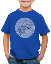 Dot Waldgott Kinder T-Shirt wolf prinzessin anime cosplay mononoke japan