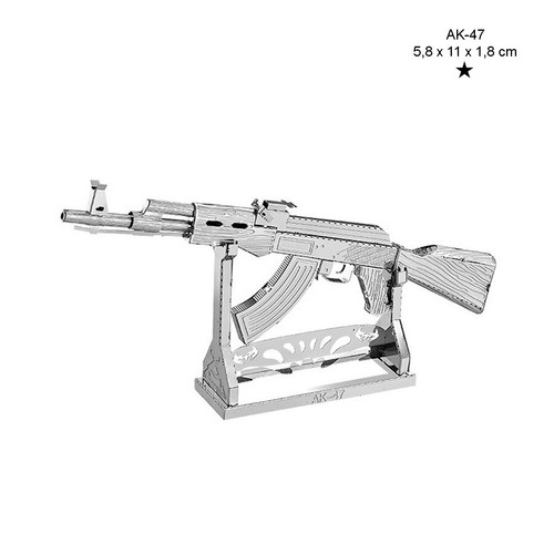 Laser metall puzzle ak - laser,