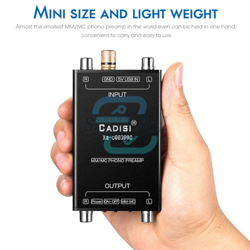 Mini phono stage preamp - mm,
