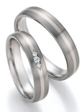 585Gold - Titan Eheringe +