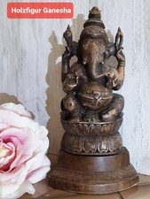Holzfigur Gottheit Ganesha
