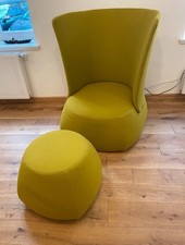 B&B Italia FAT Stoff Sessel grün