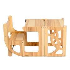 Montessori Lernturm Divit LT1 Kindertisch mit Hocker C-Ware