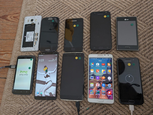 Smartphone konvolut - smartphone,
