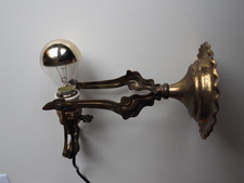 Wandlampe Messing, Jugendstil / Art Deco (?), antik, vintage
