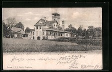 Westheim, Gasthaus Kobel-Berg, Ansichtskarte 1904 
