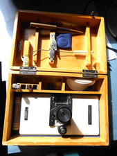 ERKA Haemoglukophot mit Holzbox, Medizin, Blutzucker Messgerät