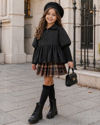 Stylische mädchen jacke - stylische,