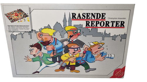 Brettspiel rasende reporter - rasende,