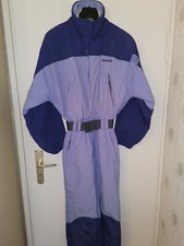 O2 "Esprit Libre" VINTAGE Skioverall Gr. 40N ORIGINAL 90er, Fliederfarben/Lila