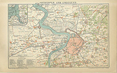 Antwerpen und umgegend schelde - und,