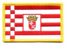 Flaggen aufnäher patch - flaggen, bremen