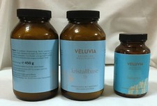 Veluvia  Kristallbase 3 tlg. Basenbad Entgiftung , Entsäuerung & Entspannung