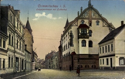 Crimmitschau sachsen - ak, in
