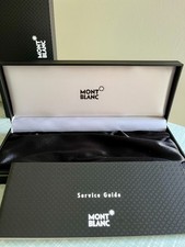 Vintage Montblanc Schreibgeräte Etui Verpackung Füller Box pen case 1995