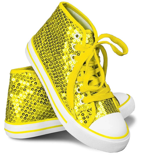 Pailletten sneaker high top - sneaker,