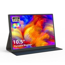 10,5Zoll-tragbarer Monitor HDMI USB C Computer PS4 XBOX Gaming Second Bildschirm