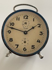 Kienzle Wecker Vintage blau ca. 1935