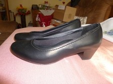Klassische, schwarze  Damen Pumps, Gr. 5 = 38, Fa. Deichmann