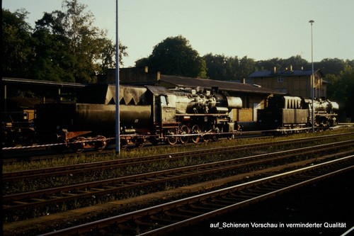 Dia 8068 dampflokomotive - 52,