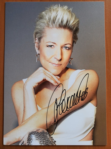 Autogrammkarte alexandra - autogrammkarte,