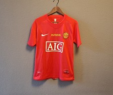 Nike S Trikot Manchester United rot Rooney Finale Moskau 2008 Fußball Sport