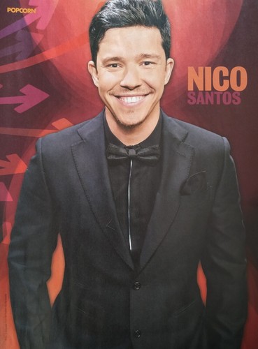 Nico santos a4 poster - santos,