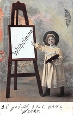 769135) Kinder AK "Wilhelmine" mit Malstaffel gelaufen 1905