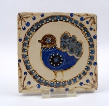 Kachel HB Keramik Motiv Vogel