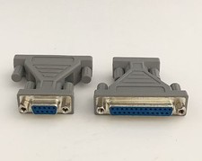 SUB-D weibl. > RS232 weibl. Adapter, SUBD 25pol, 9pol weiblich, 25-polig 9-polig