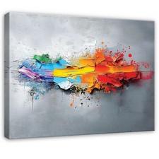 Leinwand Bilder Abstrakt Grau