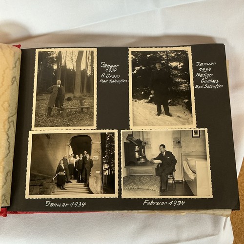 Altes fotoalbum mit - altes,